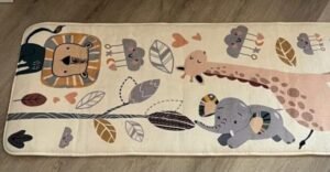 Carpet of giraffe